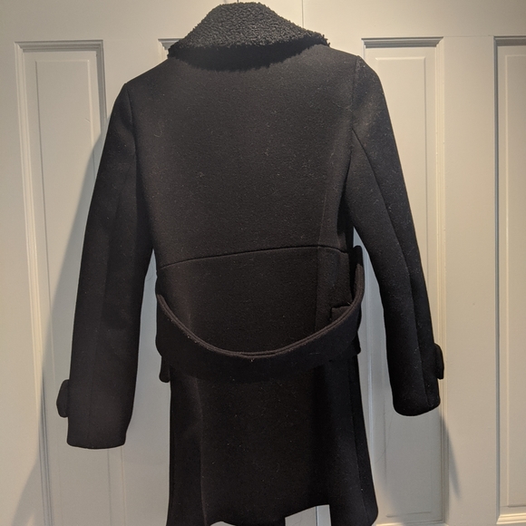 Maje black button pea coat - Picture 3 of 5